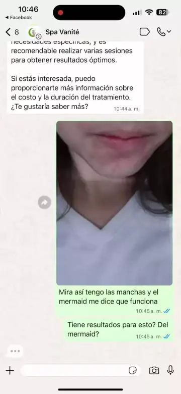 Tecca respondiendo preguntas de clientes en WhatsApp al instante